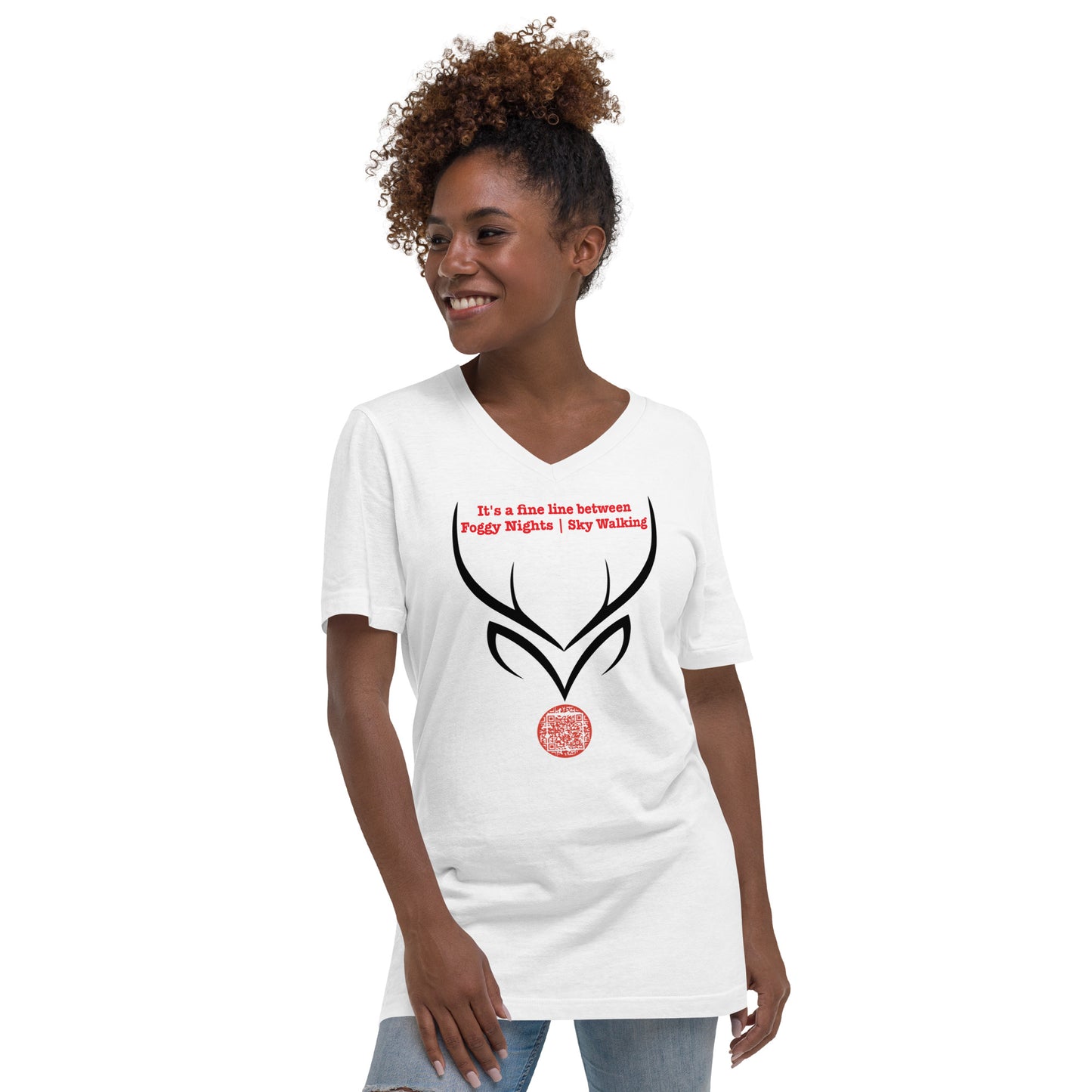It's a Fine Line... V-Neck