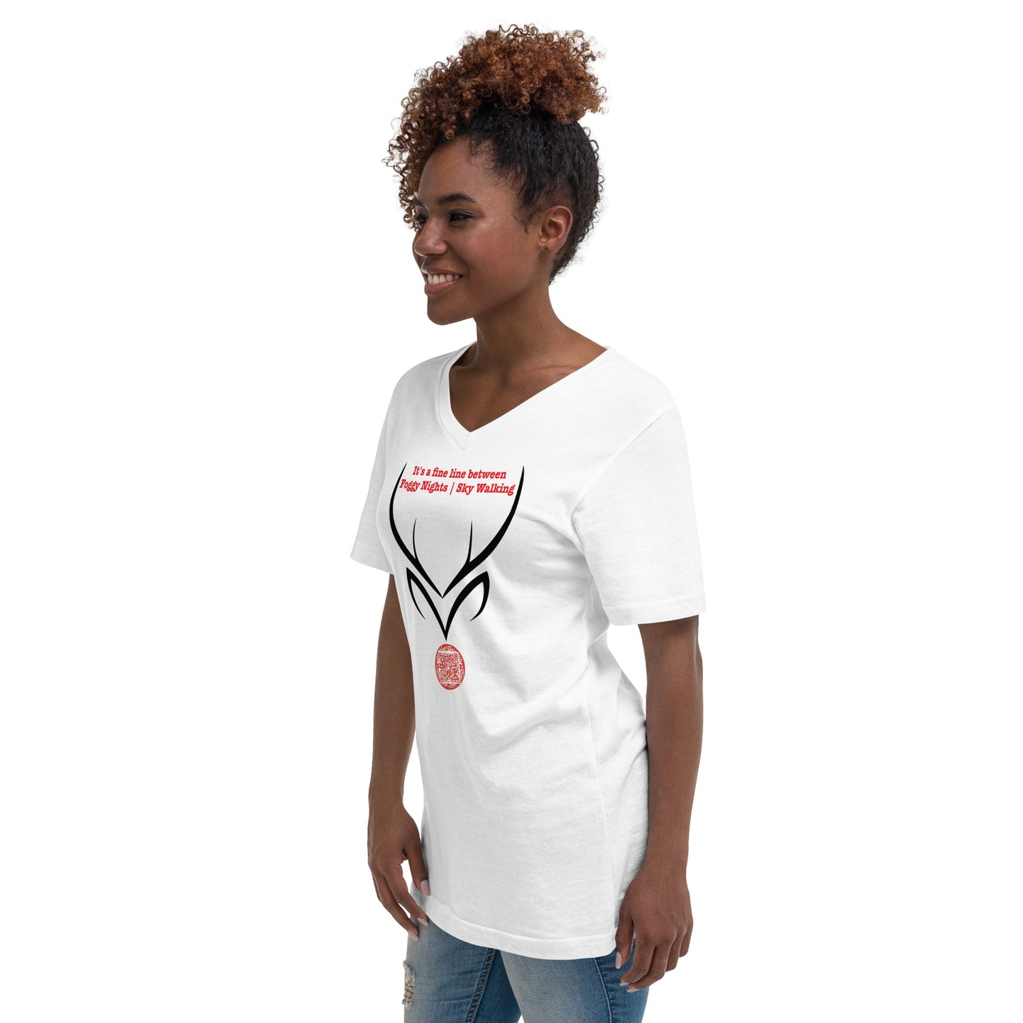 It's a Fine Line... V-Neck