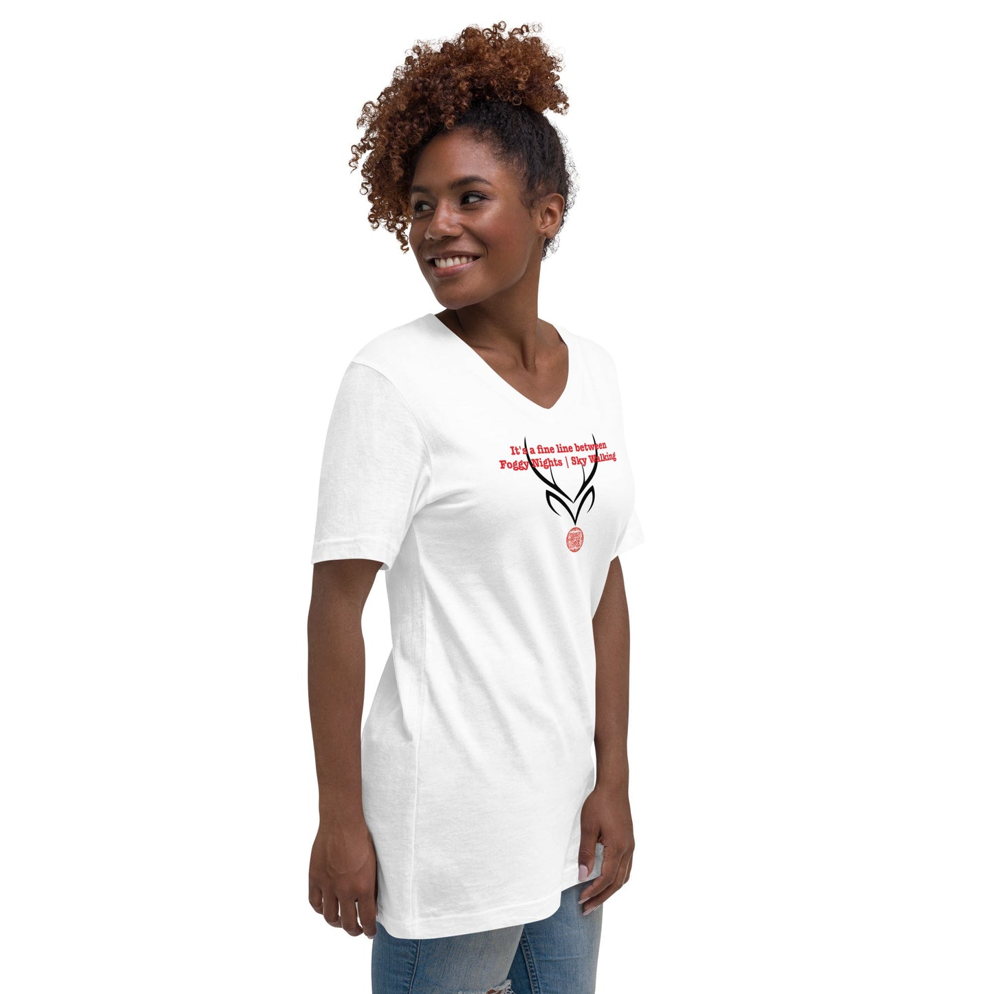 It's a Fine Line... V-Neck