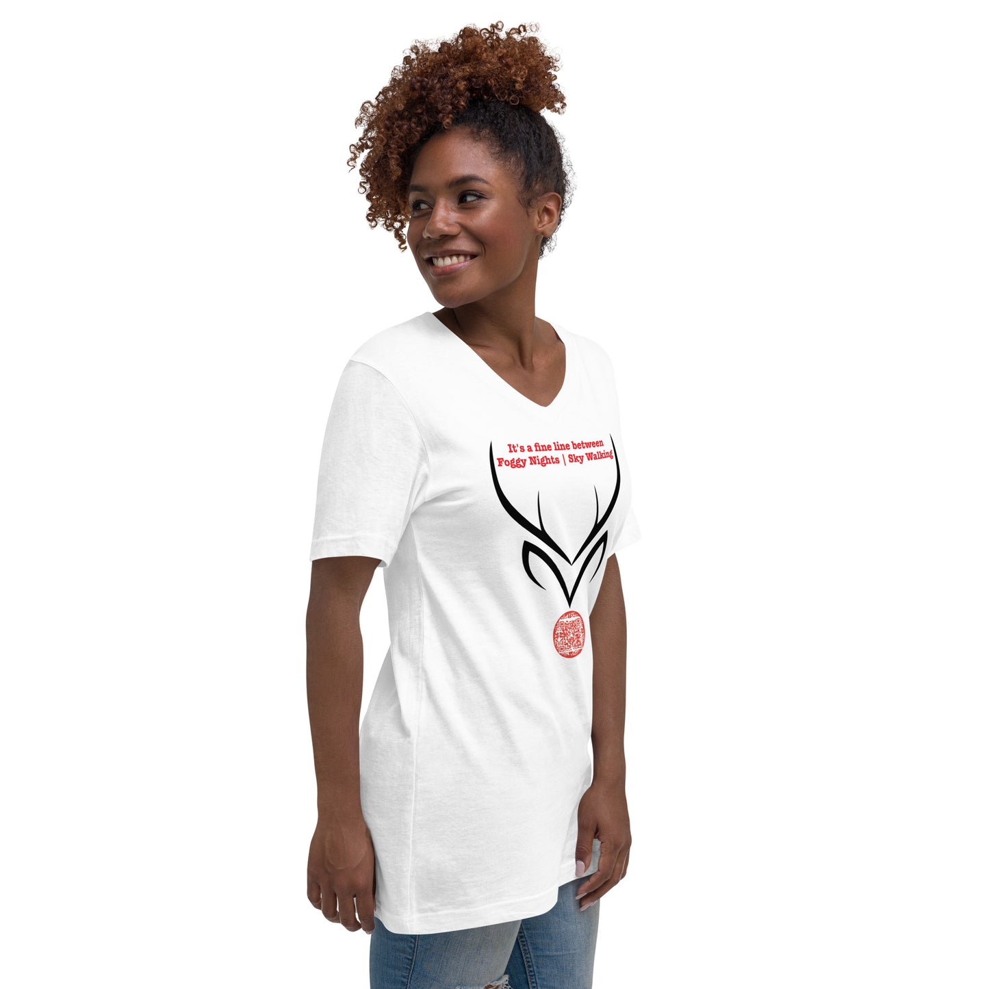 It's a Fine Line... V-Neck